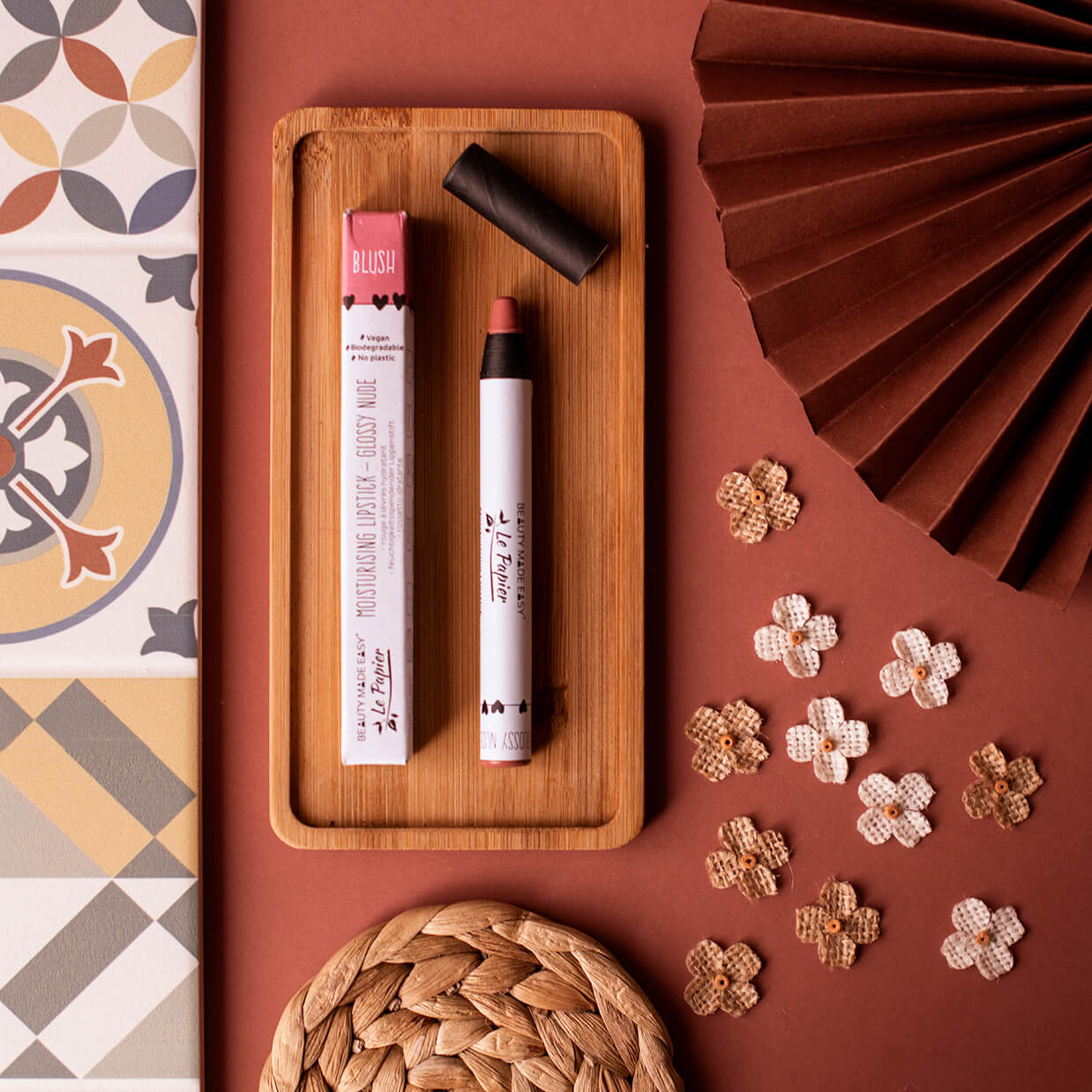 Glossy Lipstick - Blush - Life Before Plastik